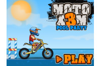 Play Moto X3M Pool Party now!