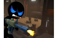 Play Stickman Armed Assassin Cold Space now!