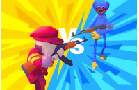 Play Huggy Army Commander now!