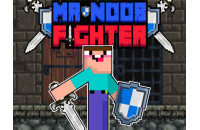 Play Mr Noob Fighter now!