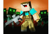 Play Noob Shooter Zombie now!