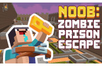 Play Noob: Zombie Prison Escape now!