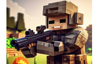 Play Pixel Village Battle 3D.IO now!